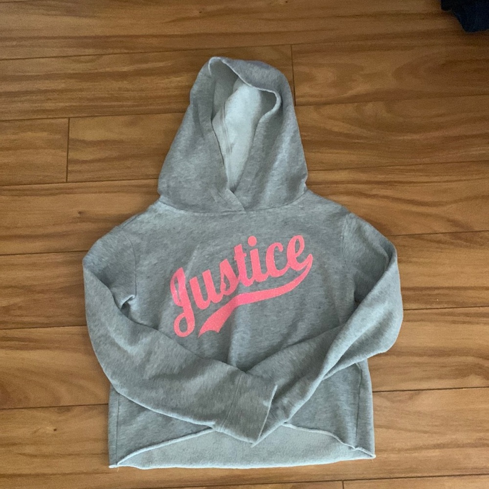 Justice Crop Sweatshirt